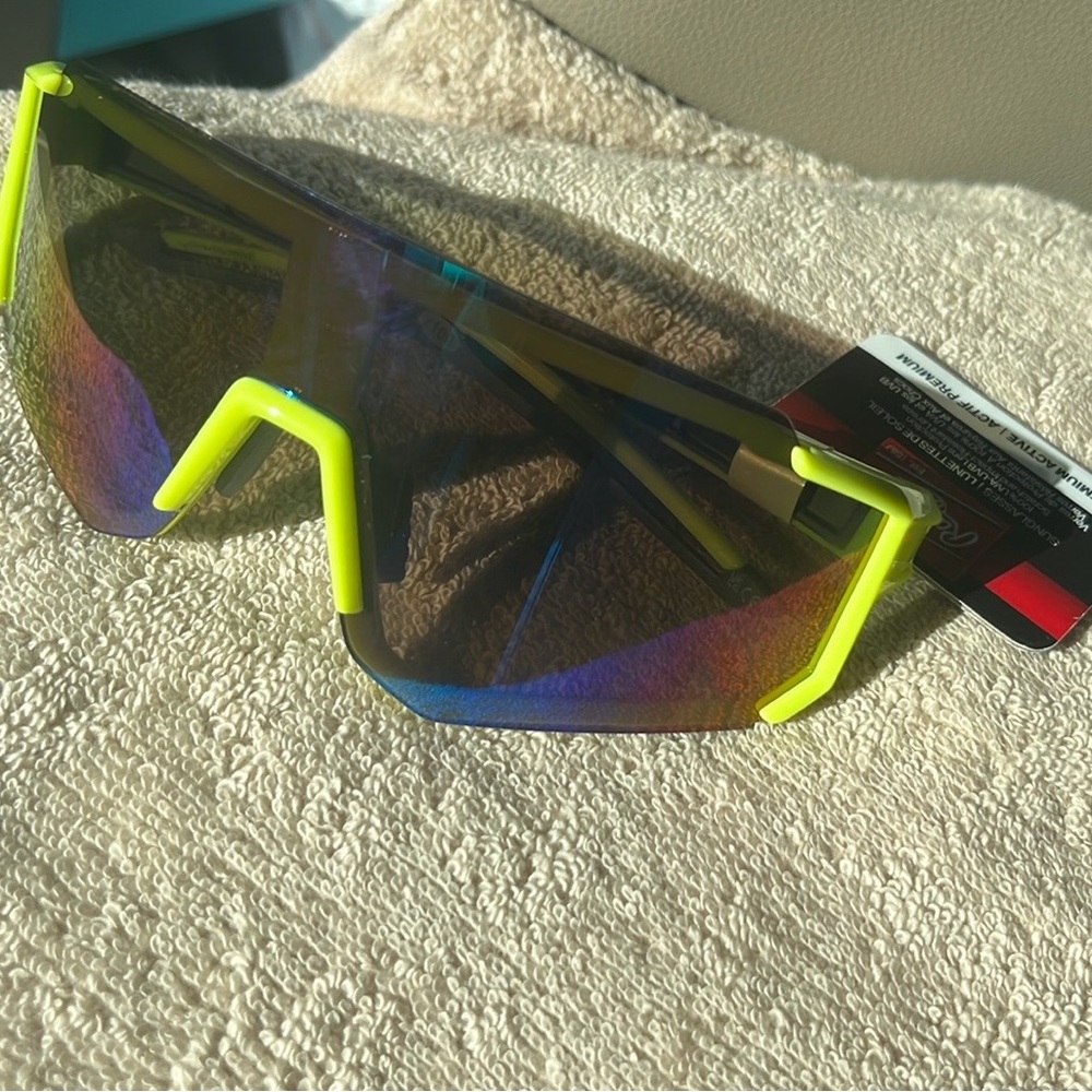 Rawlings Neon Yellow Sports Sunglasses